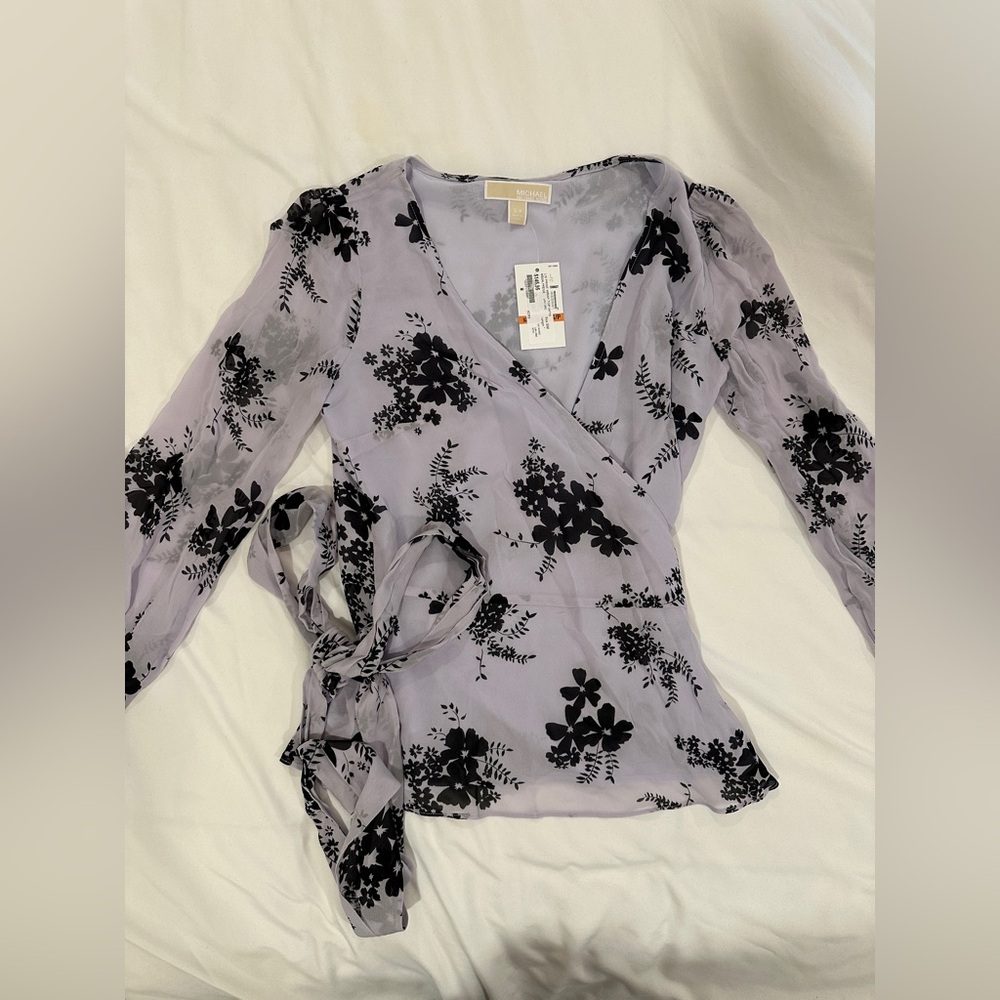 MICHAEL Michael Kors Wrap Top